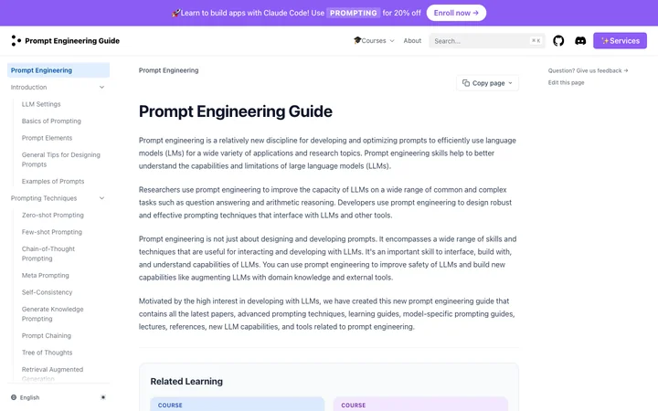 提示工程指南 product preview
