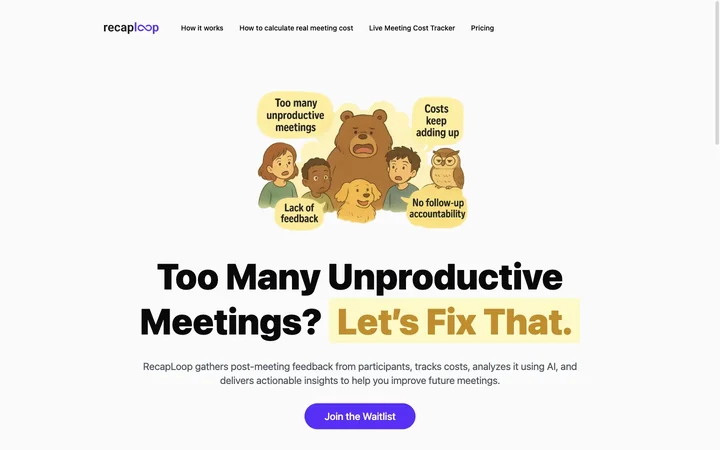 RecapLoop product preview