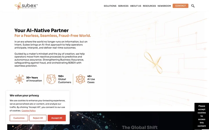 Subex product preview
