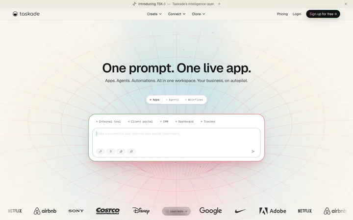 Taskade Genesis product preview
