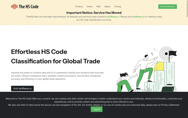The HS Code product preview