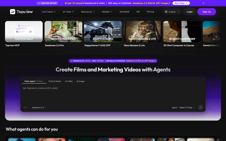Topview AI product preview