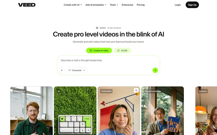 VEED product preview