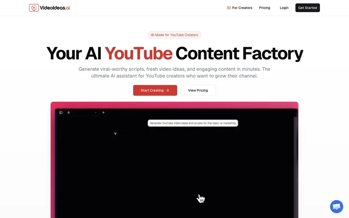 VideoIdeas.ai product preview