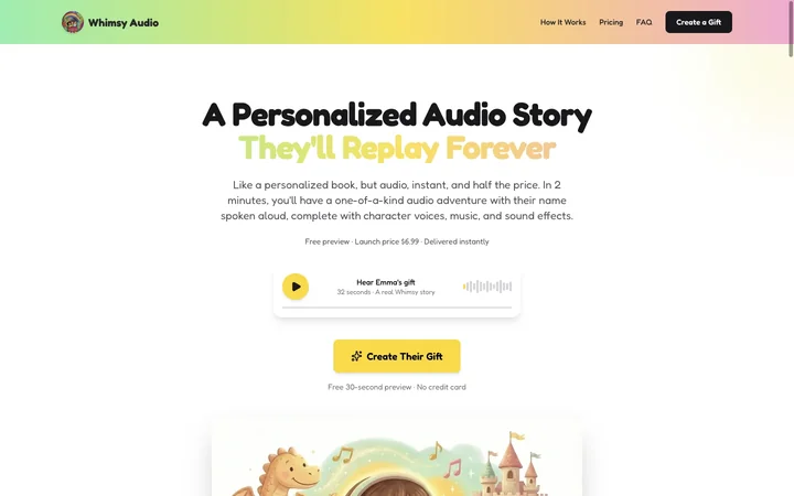 Whimsy Audio product preview