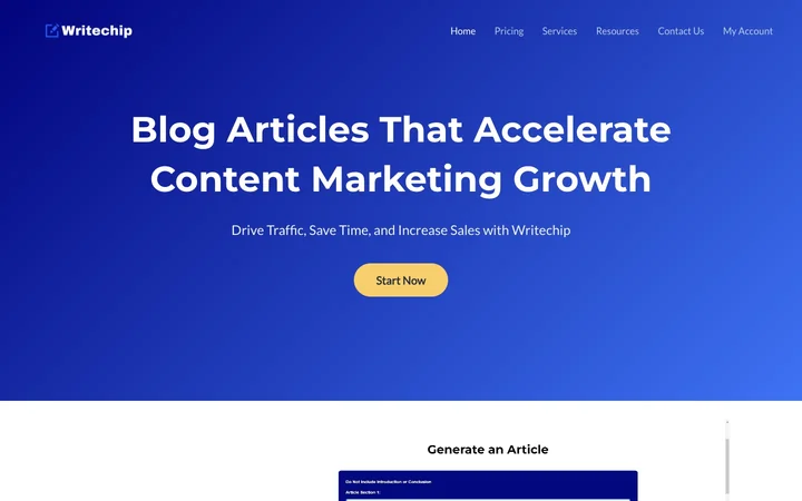 Writechip product preview
