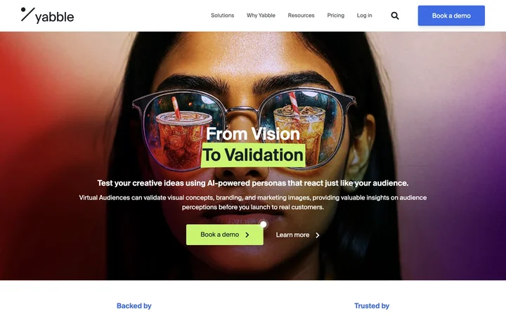 Yabble product preview