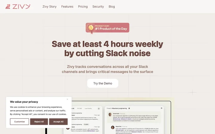 Zivy product preview