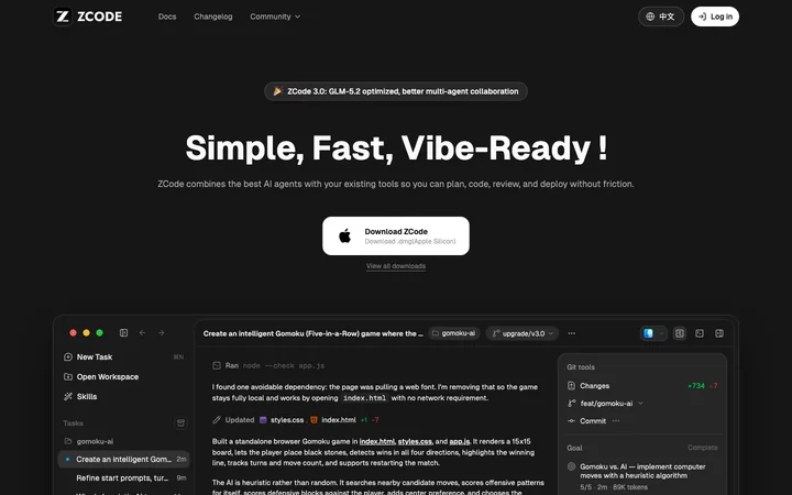 ZCode product preview