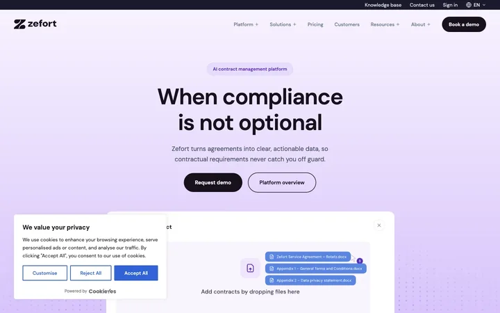 Zefort product preview