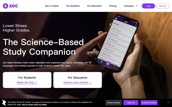 Zoc.ai product preview