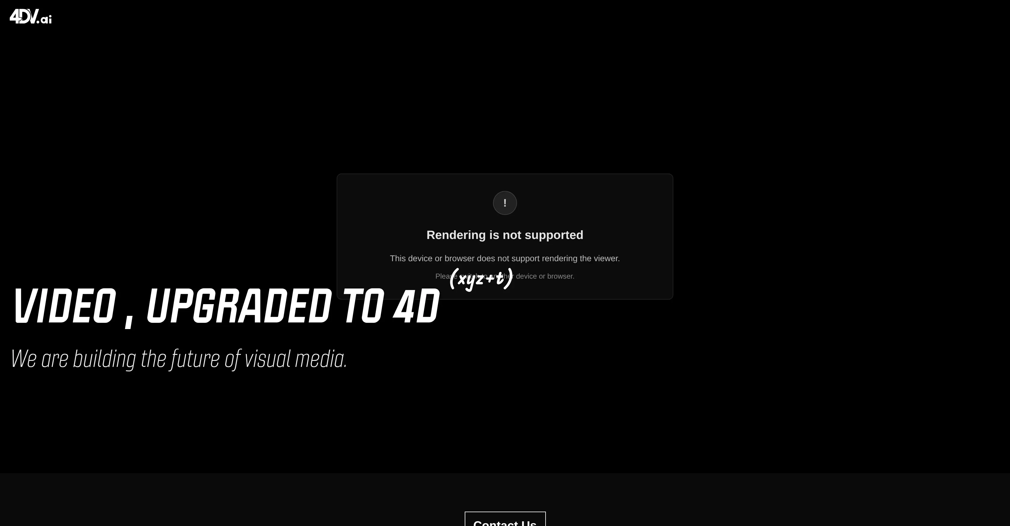 4DV.ai product preview