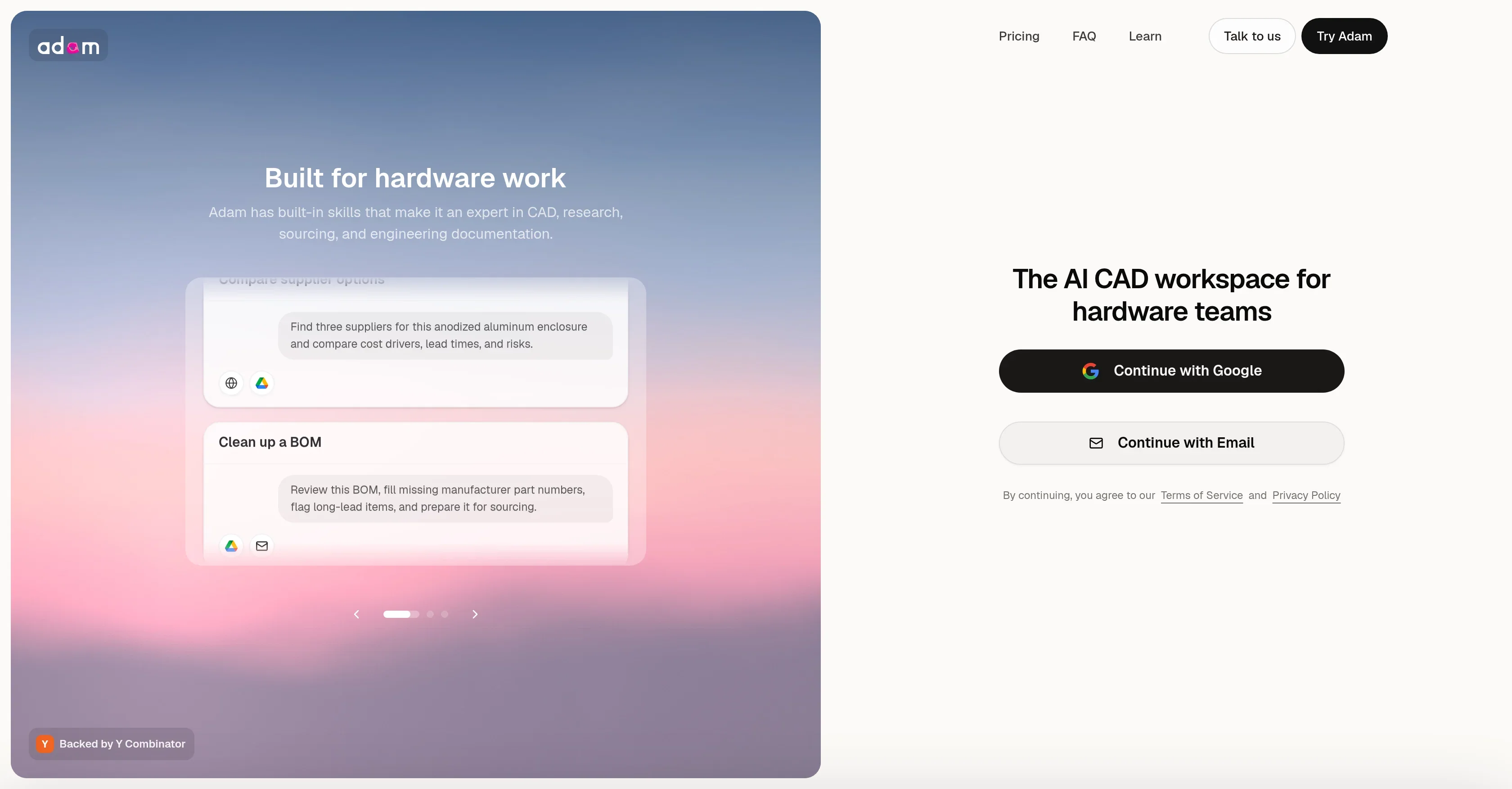 adam.new product preview
