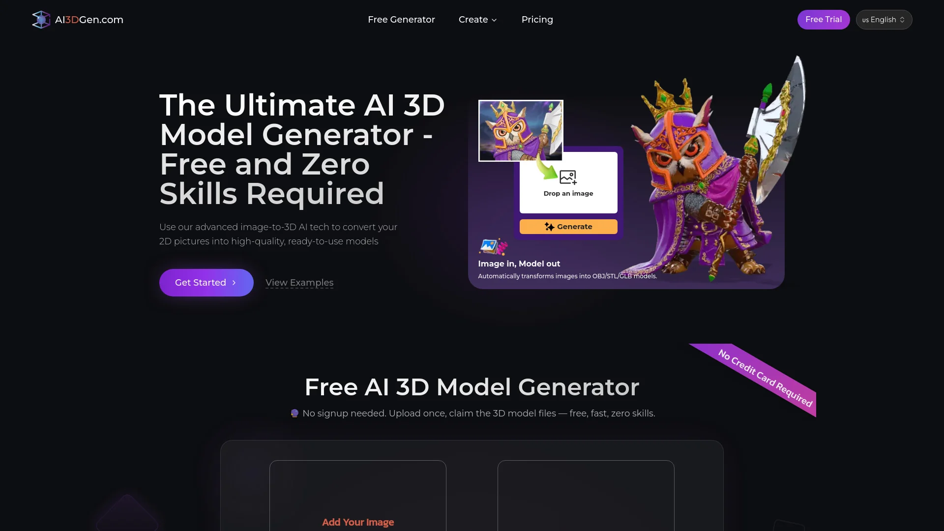 AI3DGen product preview