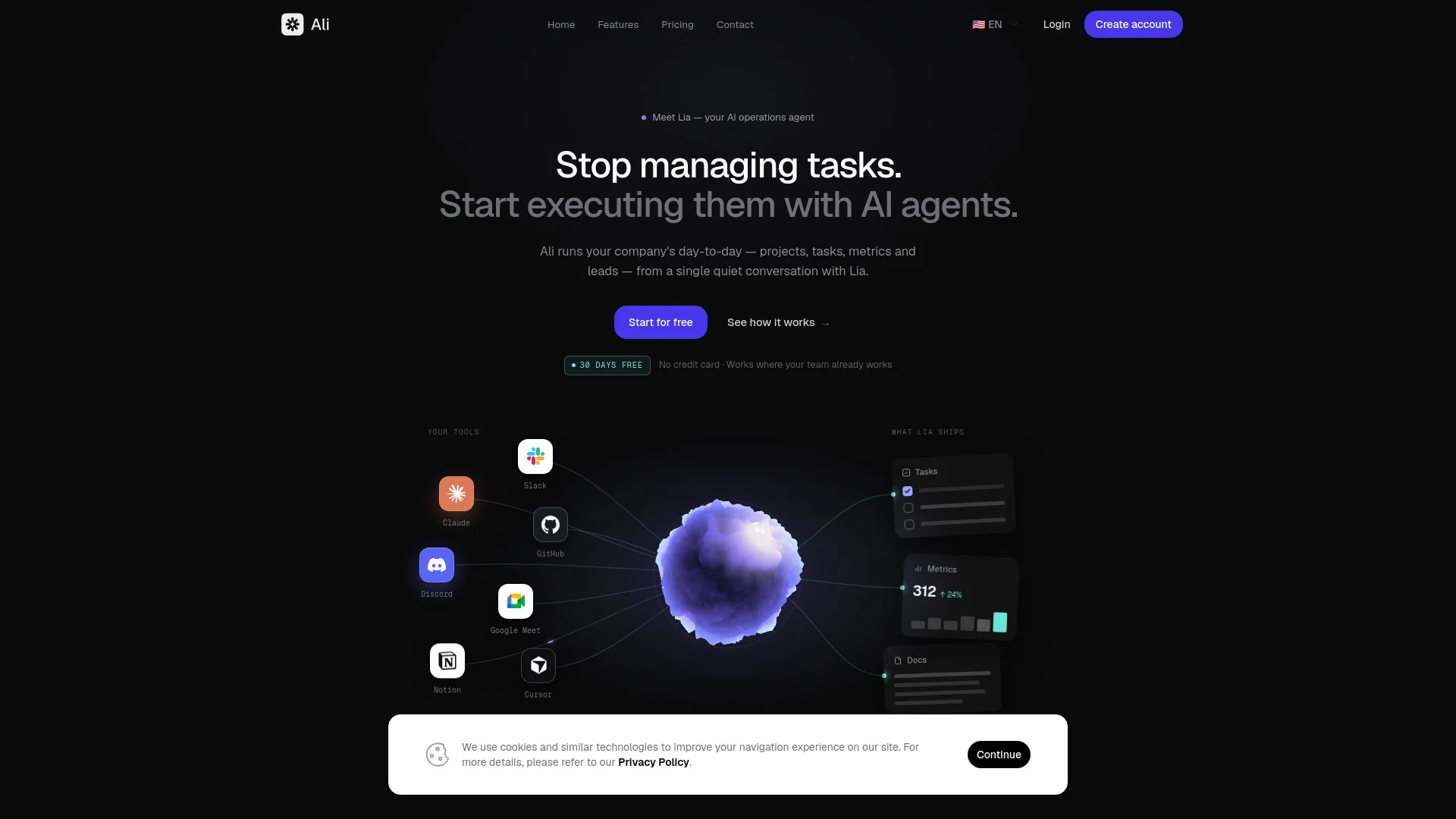 Ali AI product preview