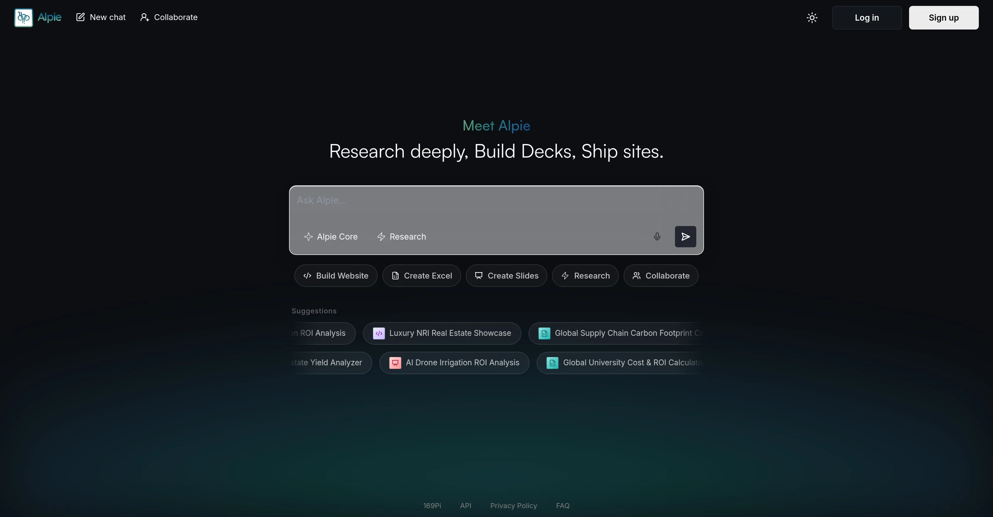 Alpie product preview