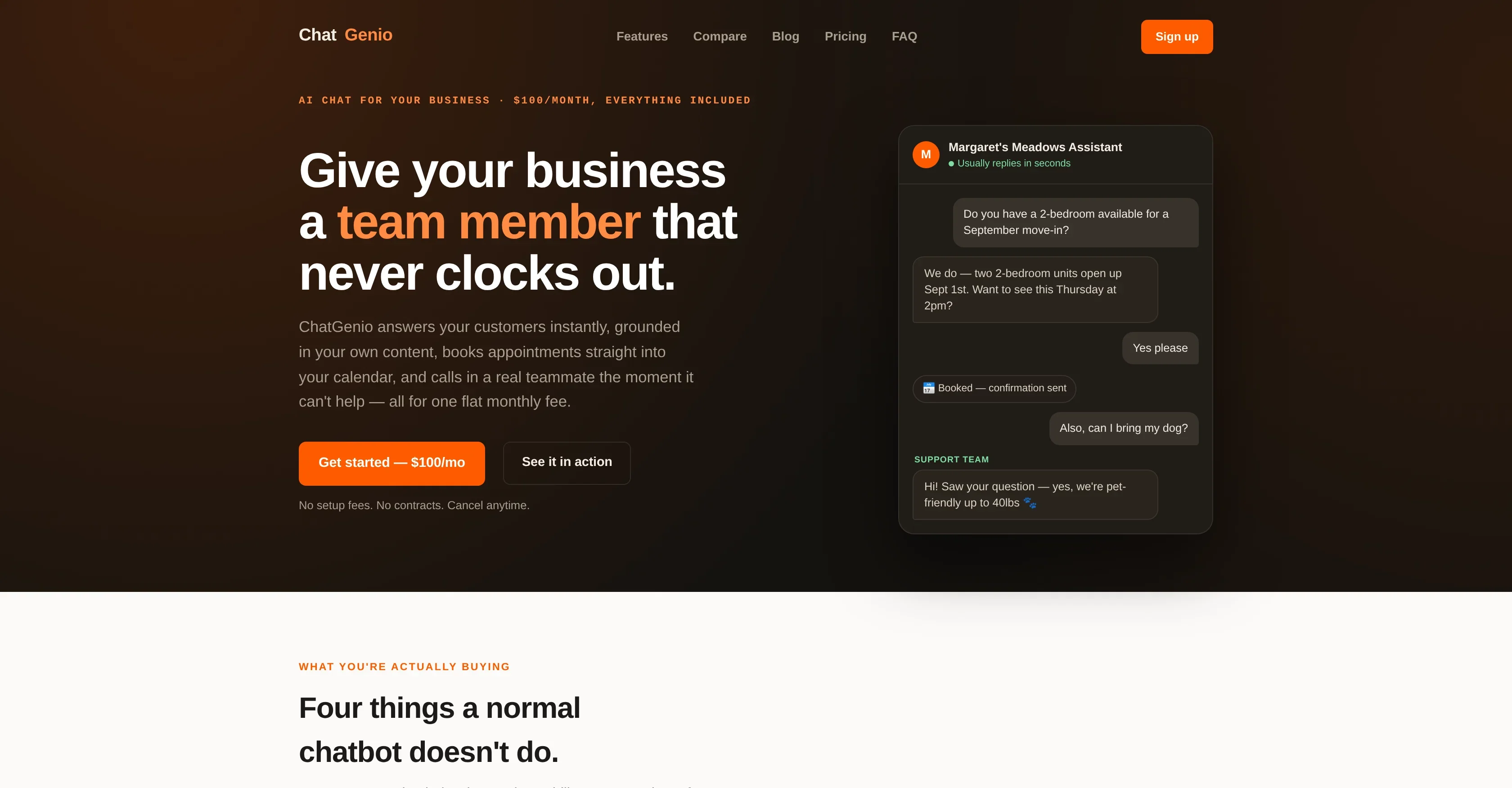 ChatGenio product preview