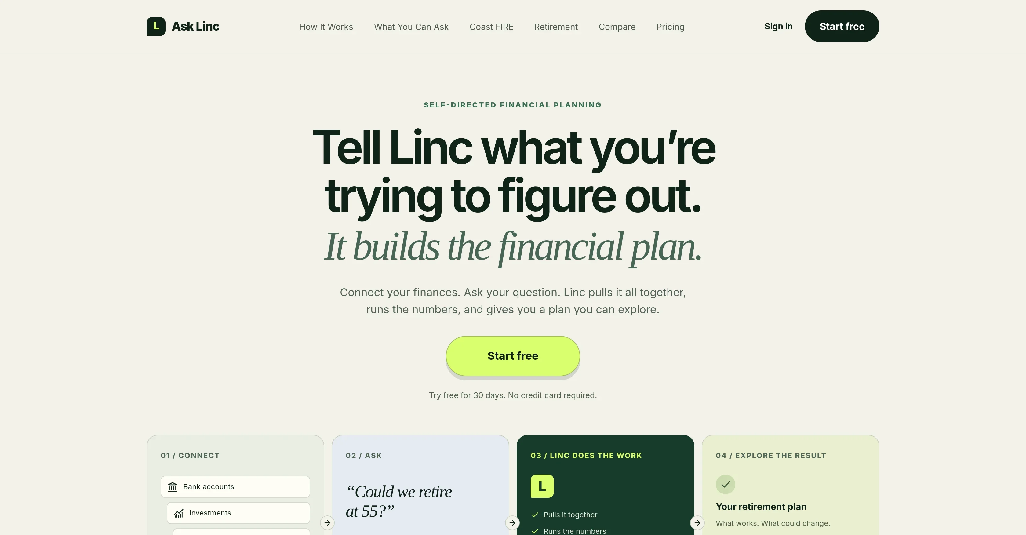 Ask Linc product preview
