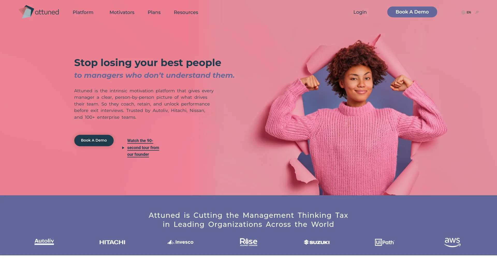 Attuned.ai product preview