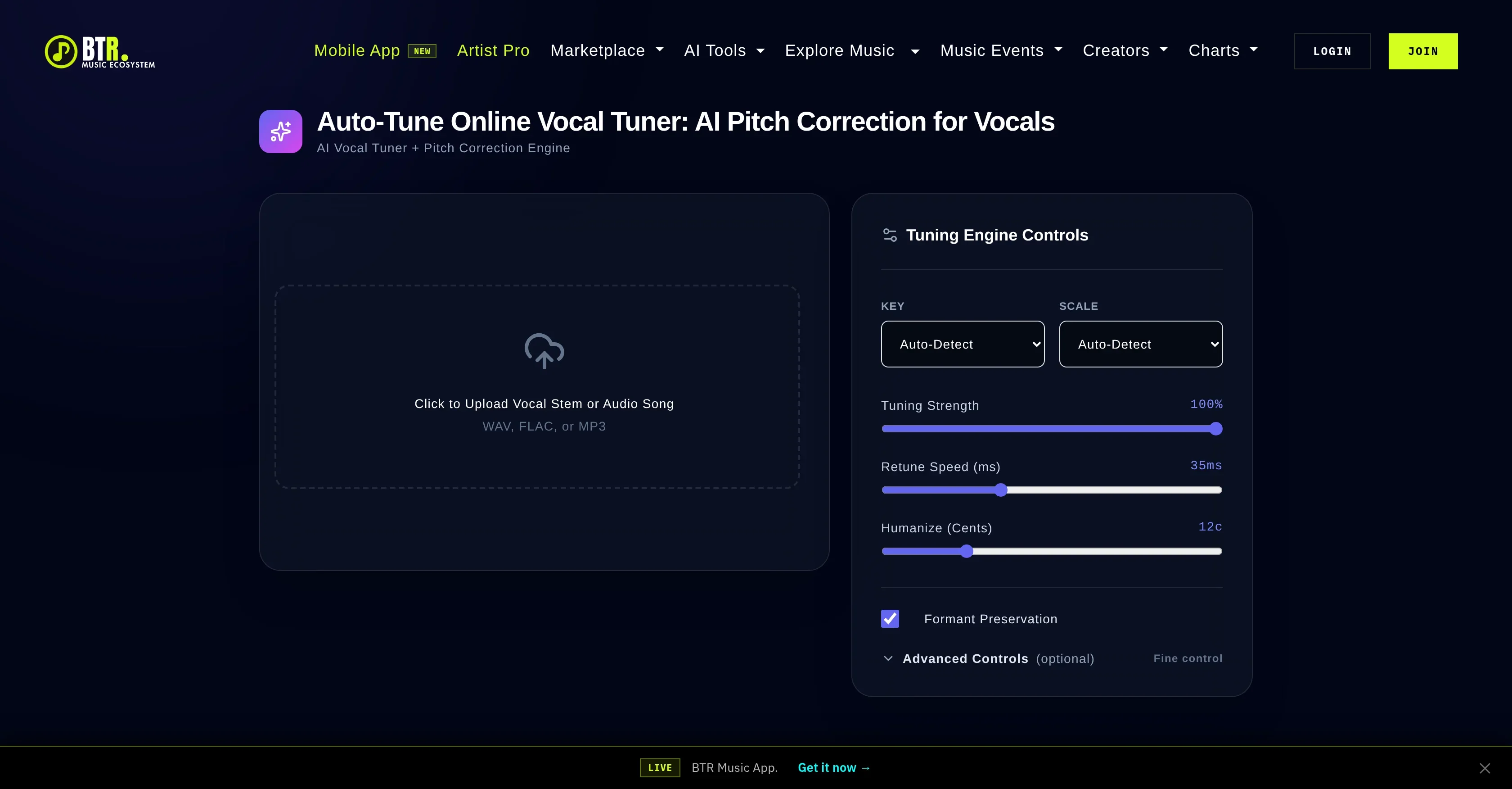 BTR Auto-Tune product preview