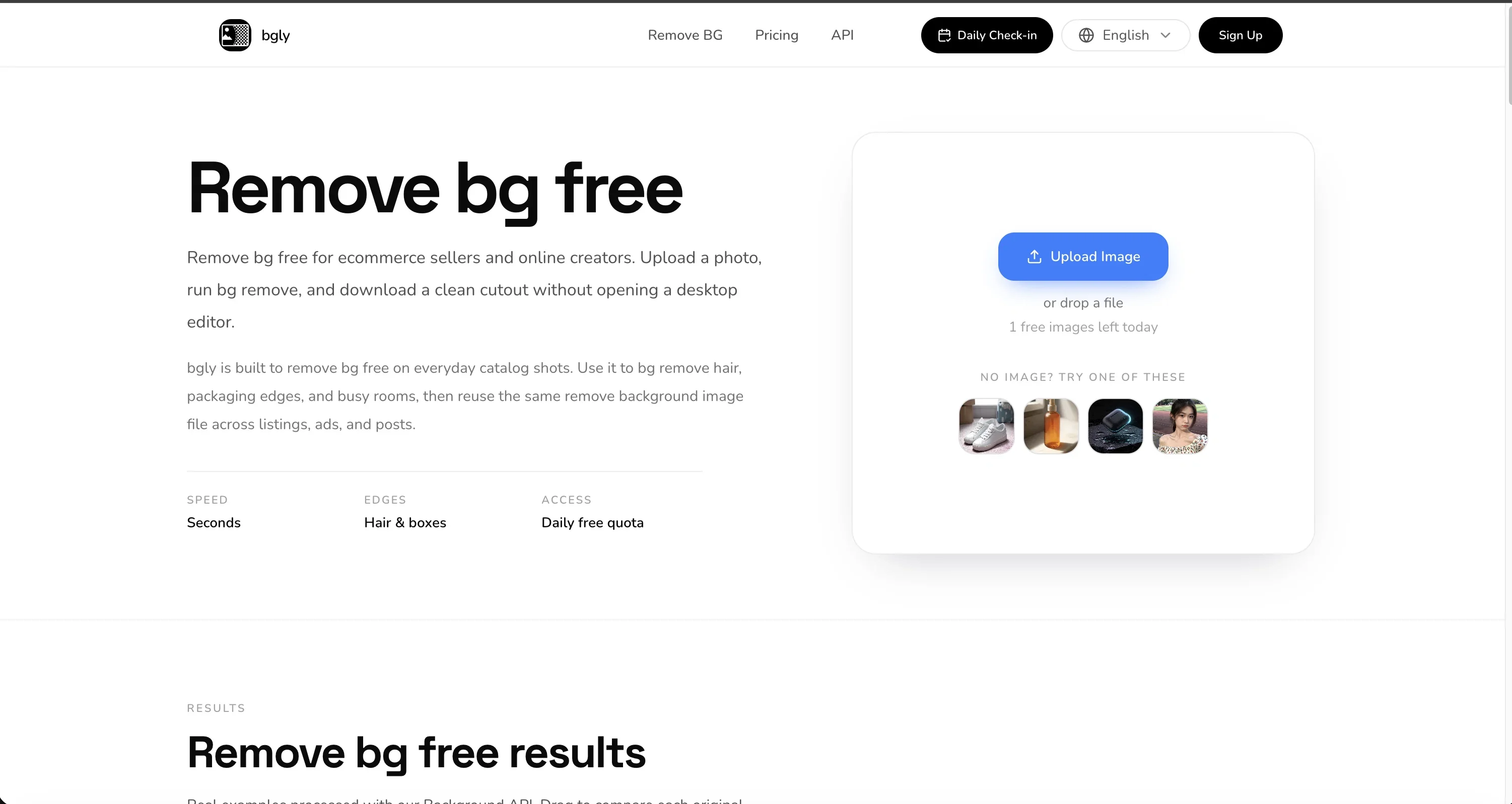 bgly.net product preview