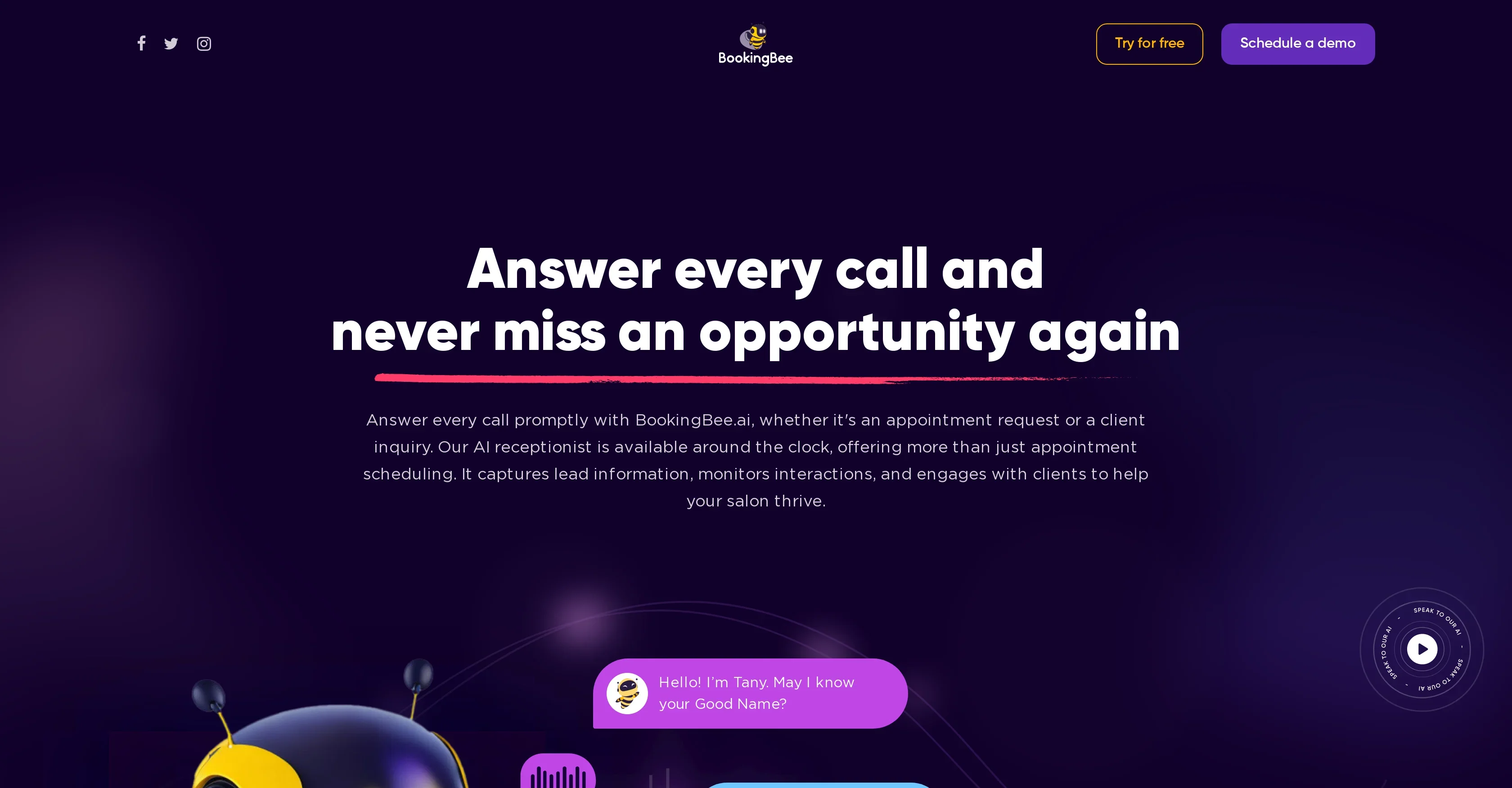 BookingBee product preview