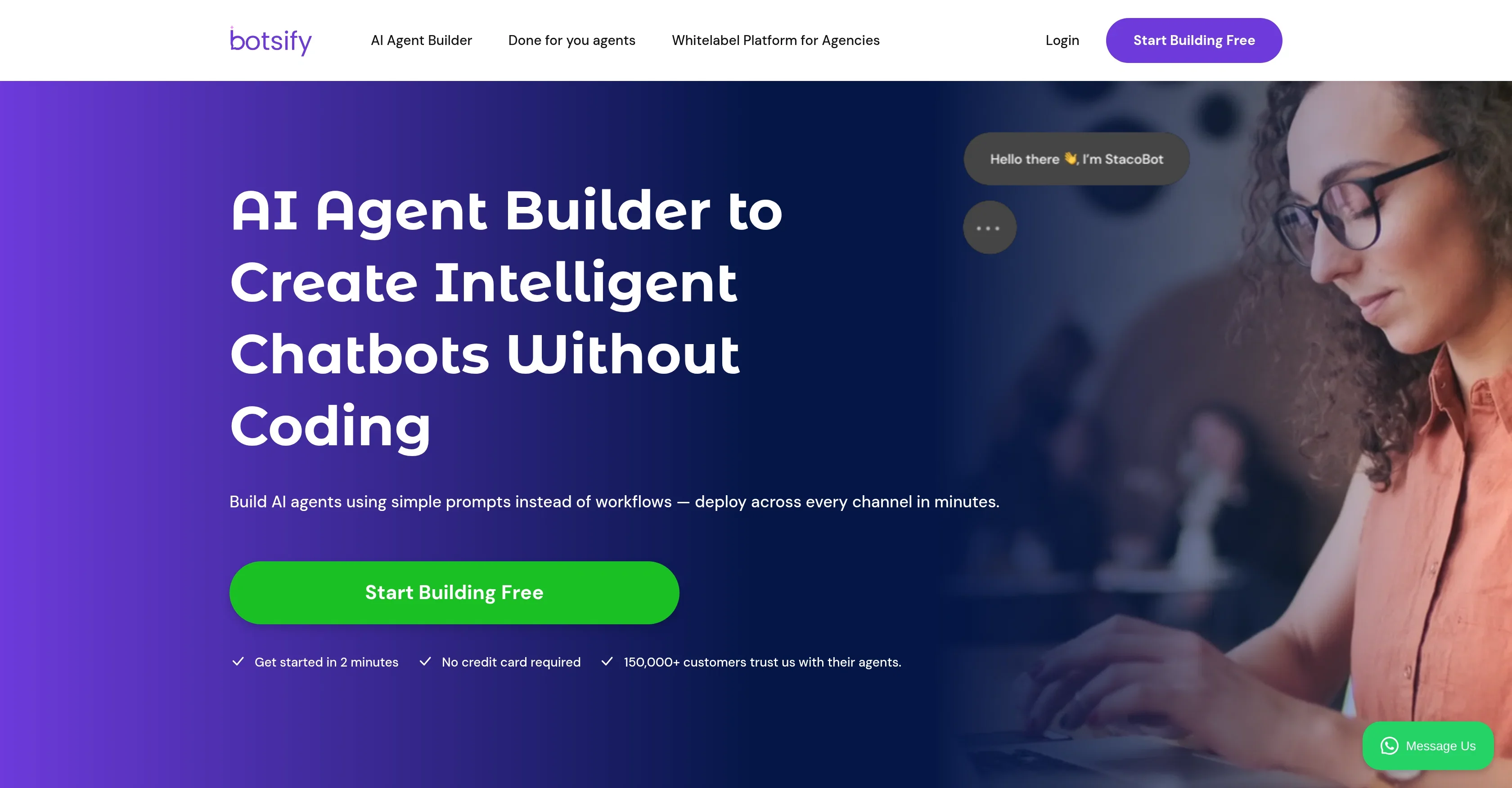 Botsify の製品プレビュー