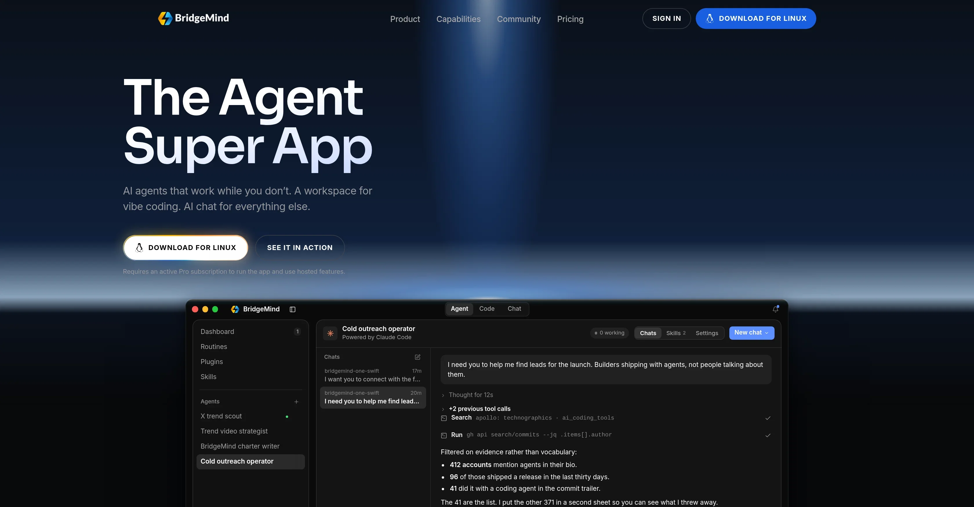BridgeMind product preview