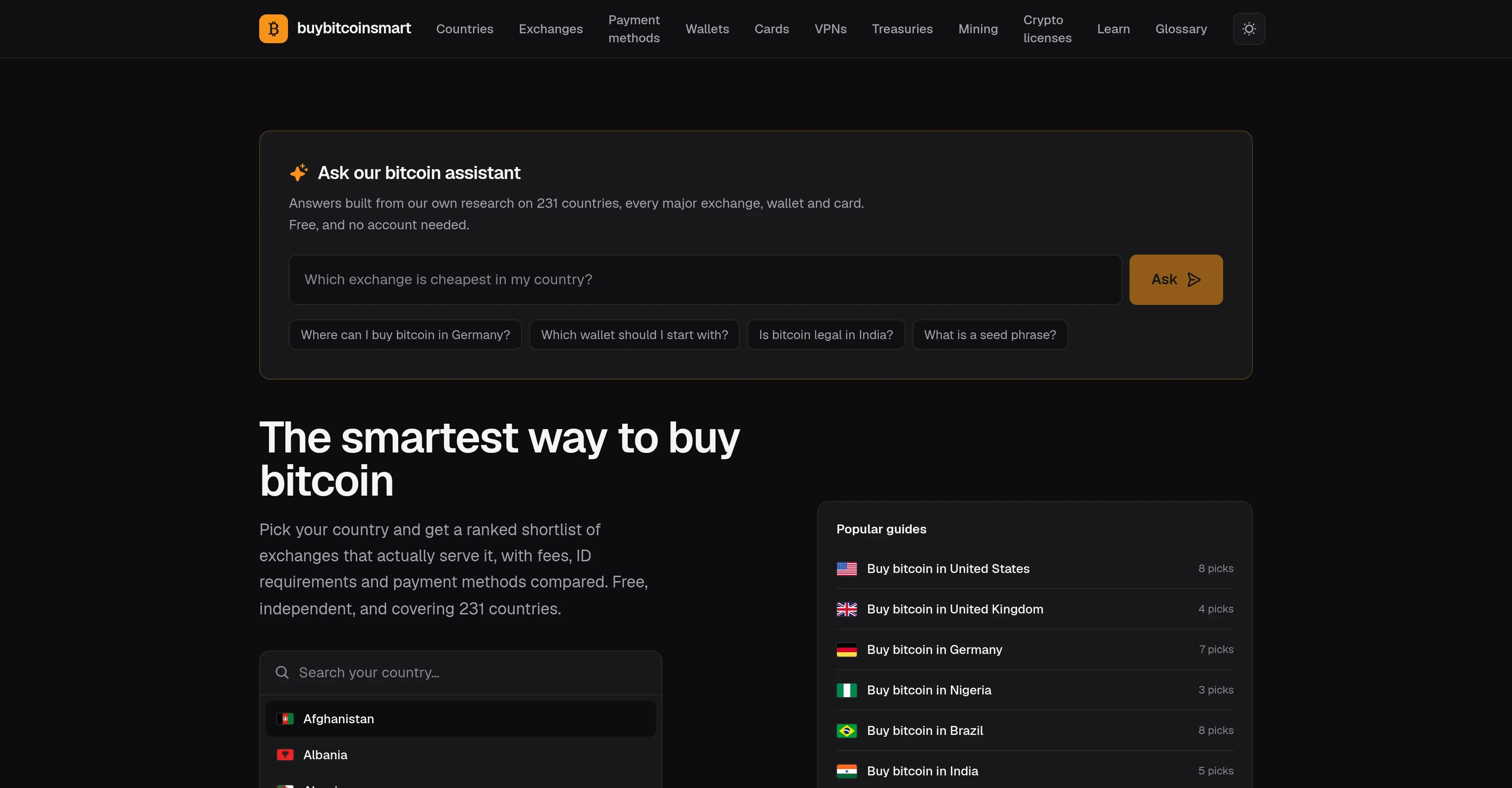 Buy Bitcoin Smart product preview