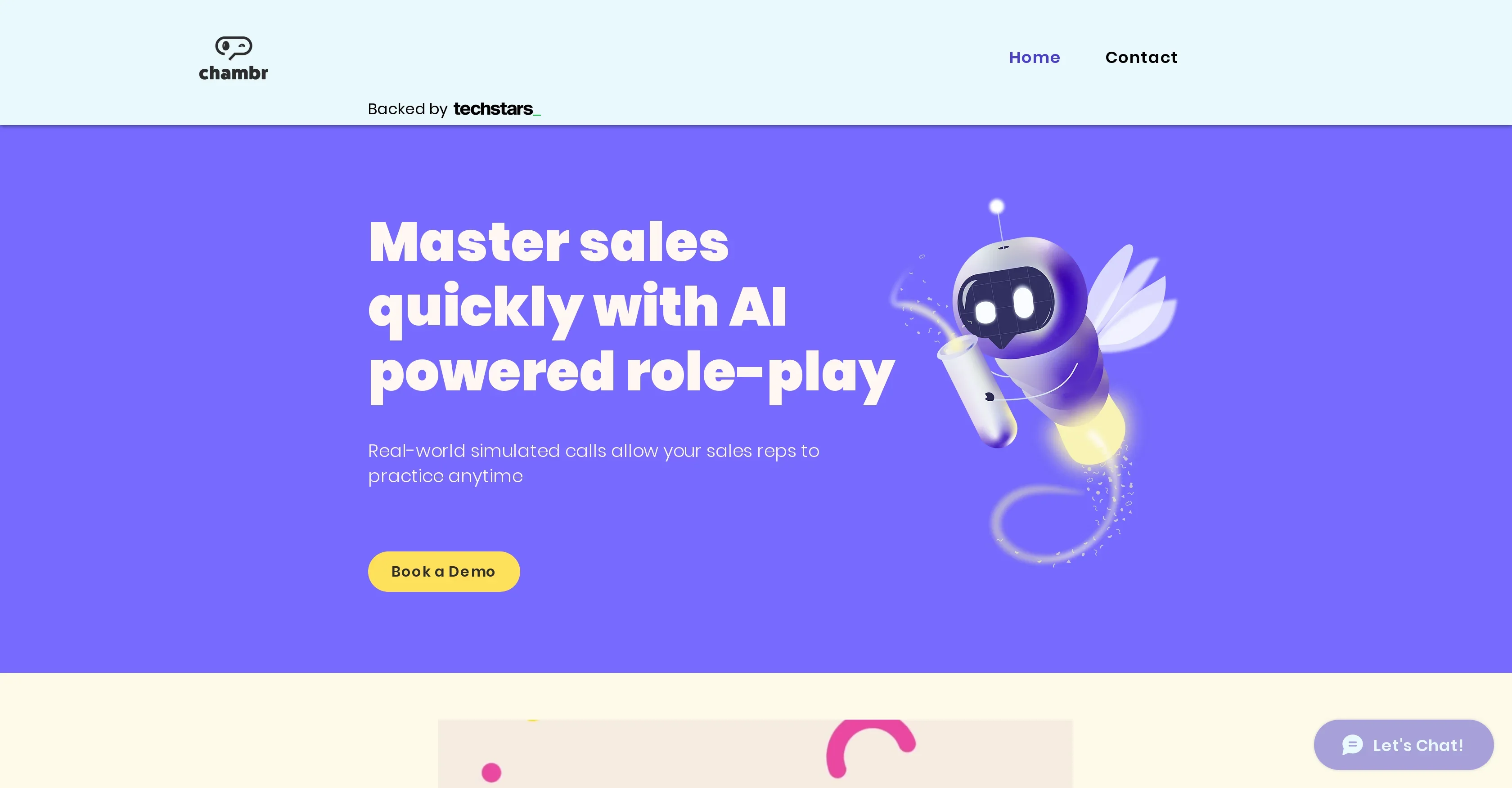 Chambr product preview