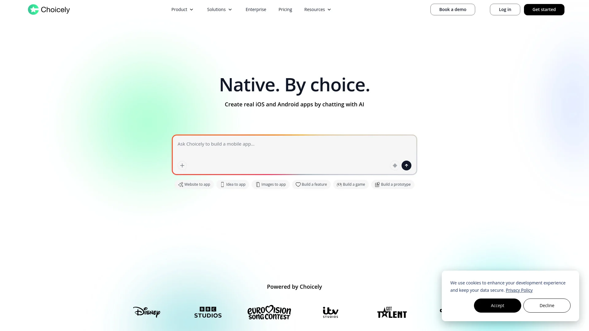 Choicely product preview