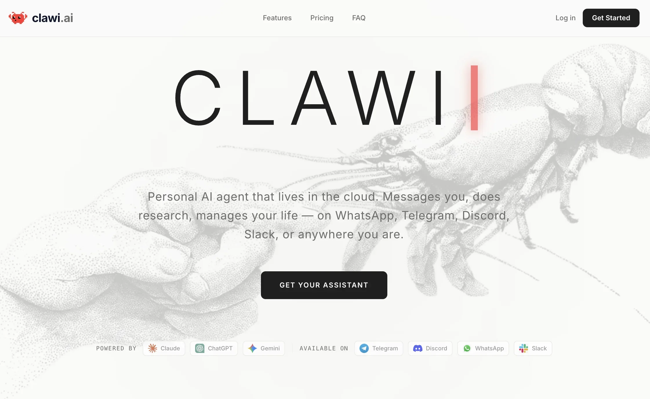 Clawi.ai product preview
