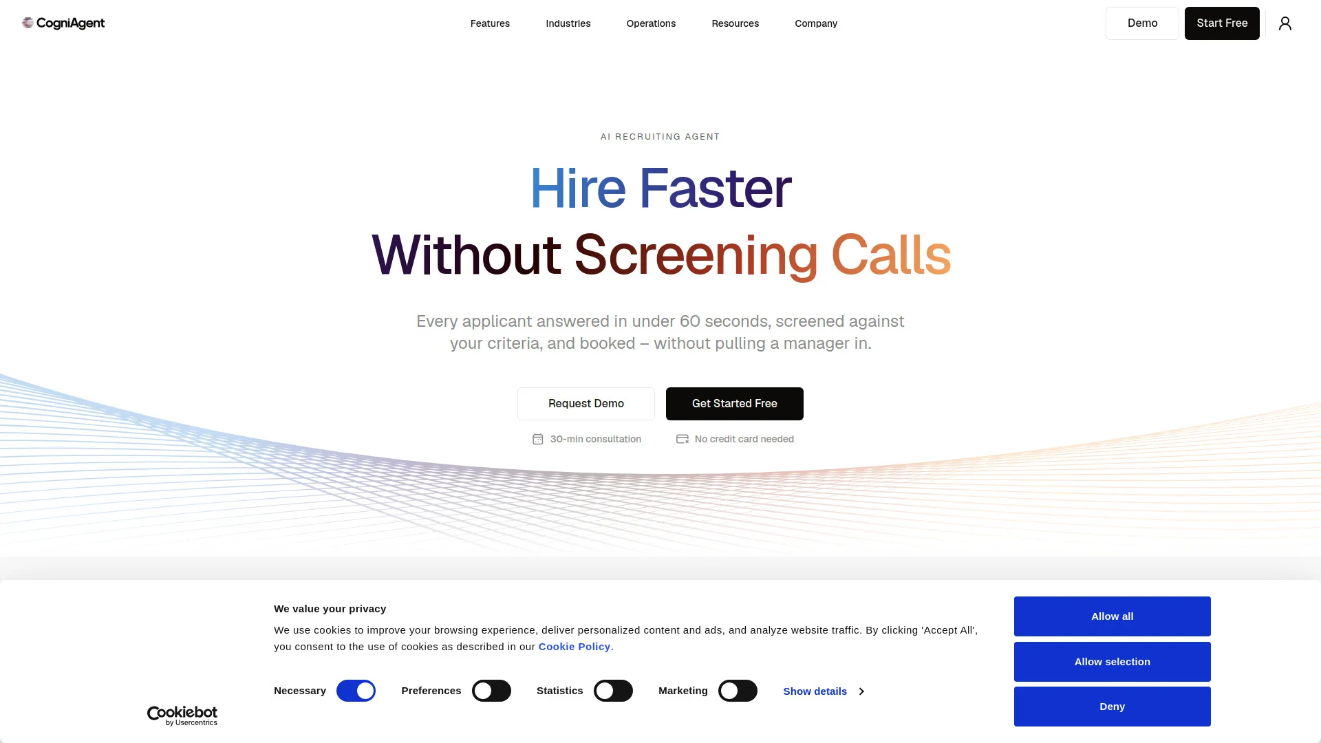 AI Recruiting Agent by CogniAgent product preview