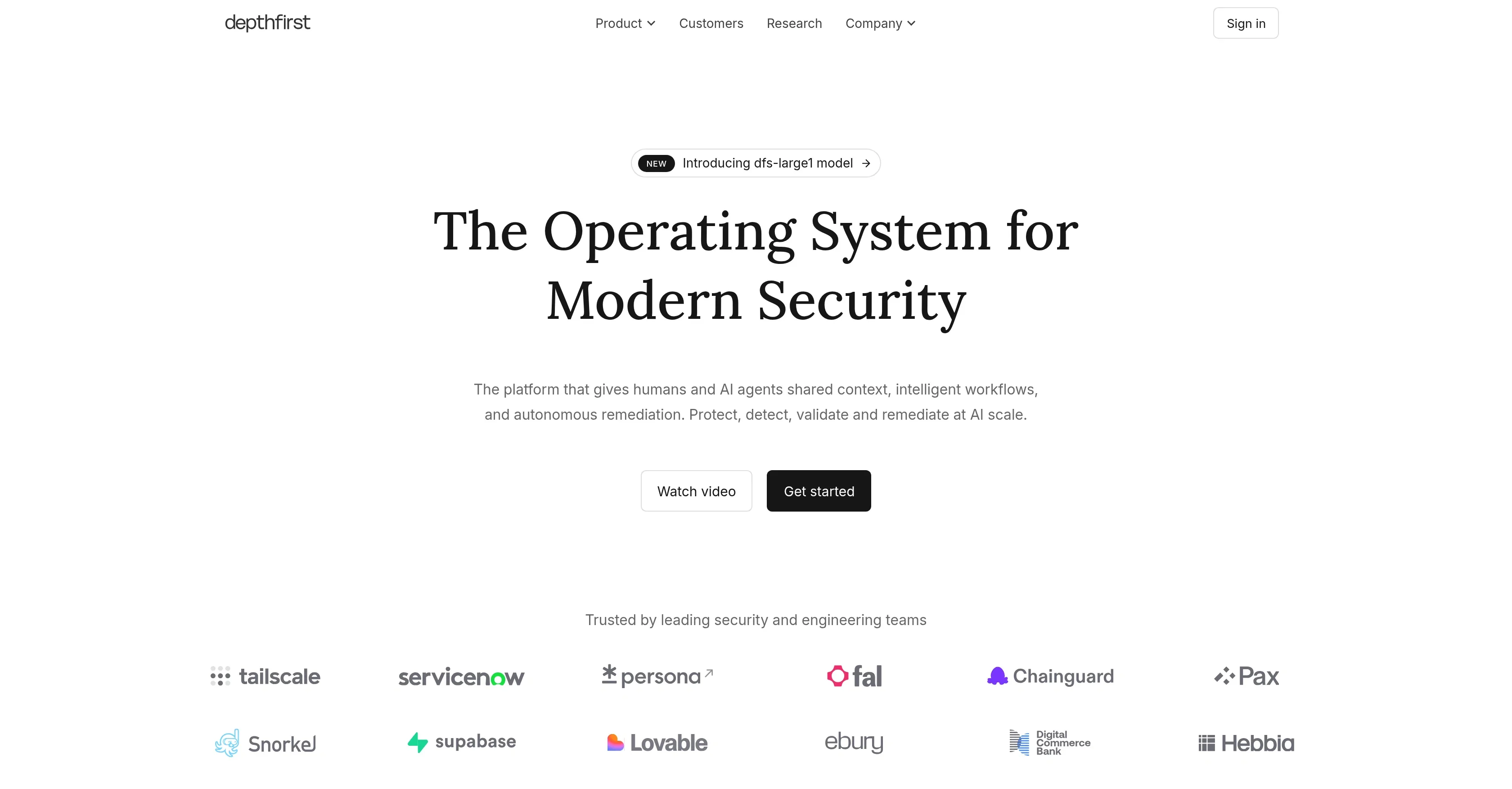 depthfirst product preview