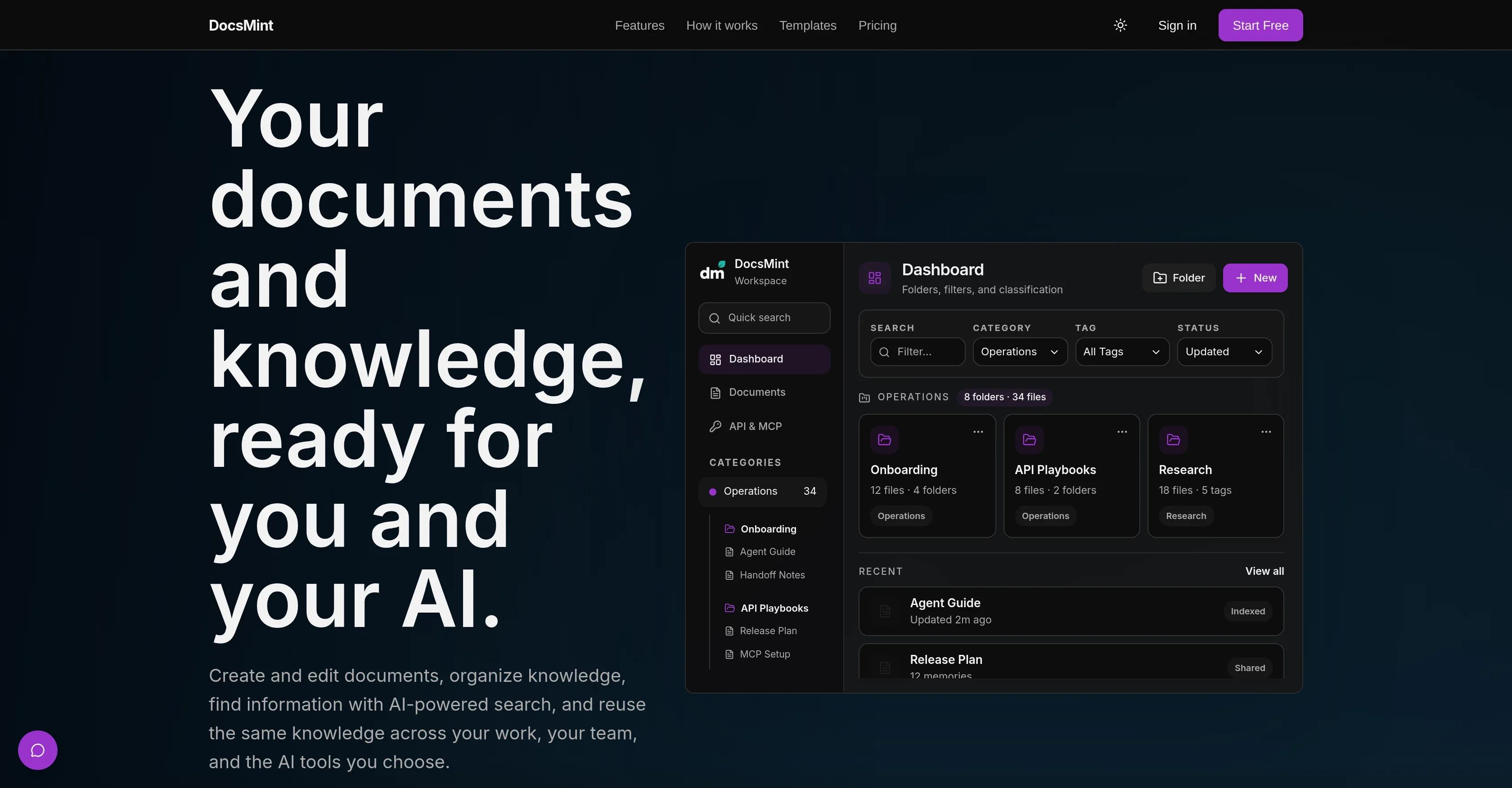 DocsMint product preview