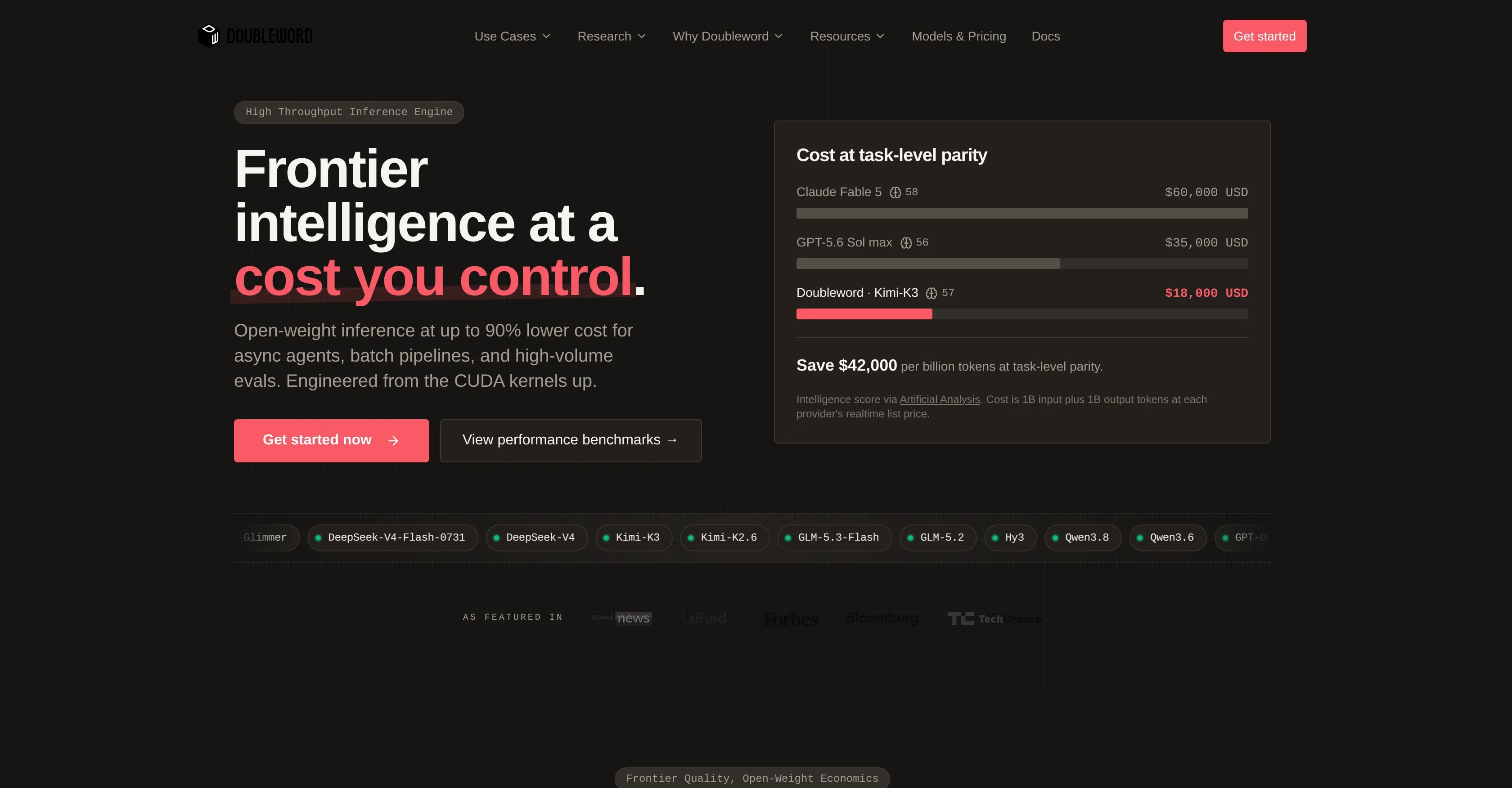 Doubleword product preview