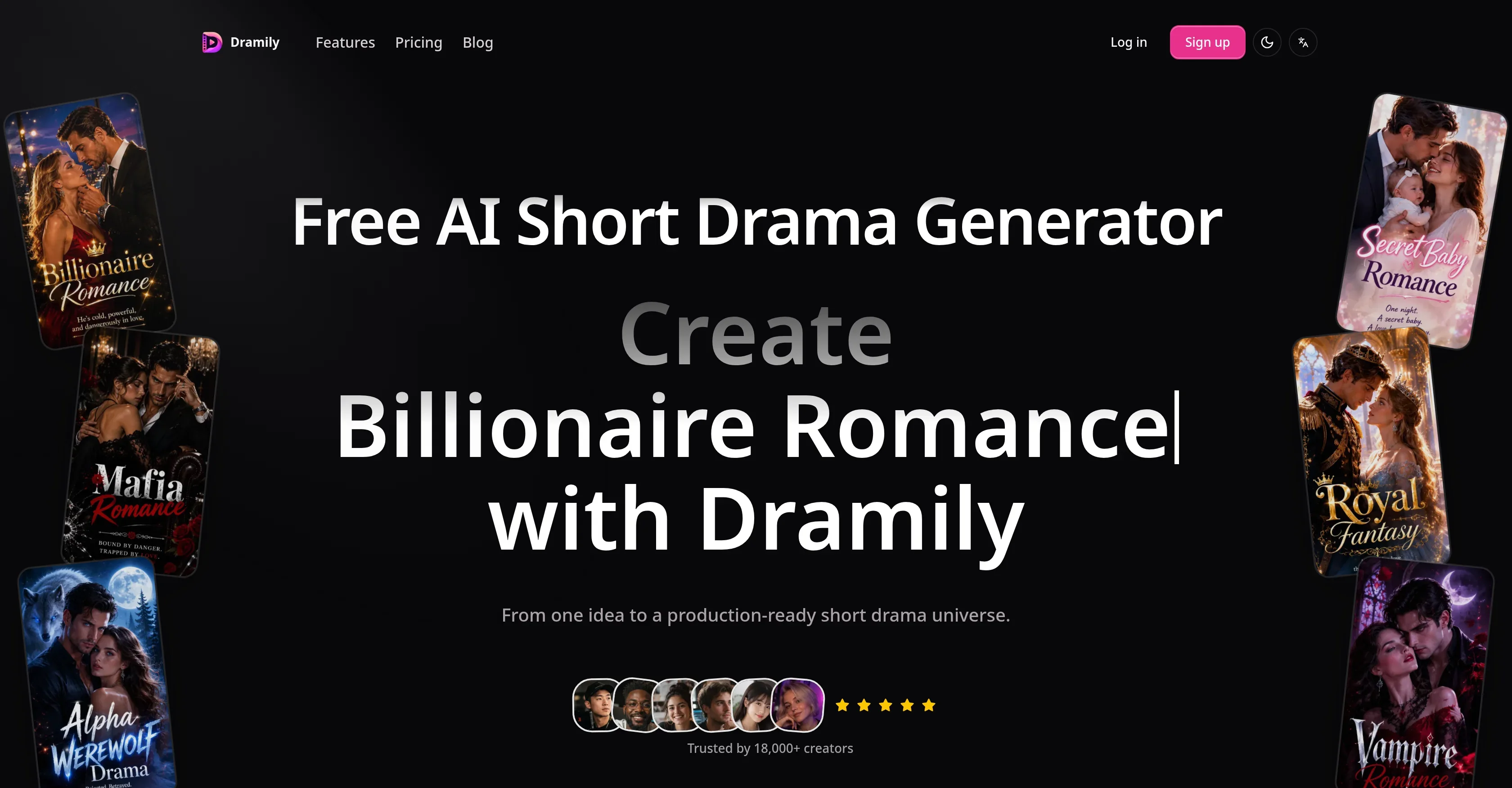 Dramily - AI Short Drama Generator product preview