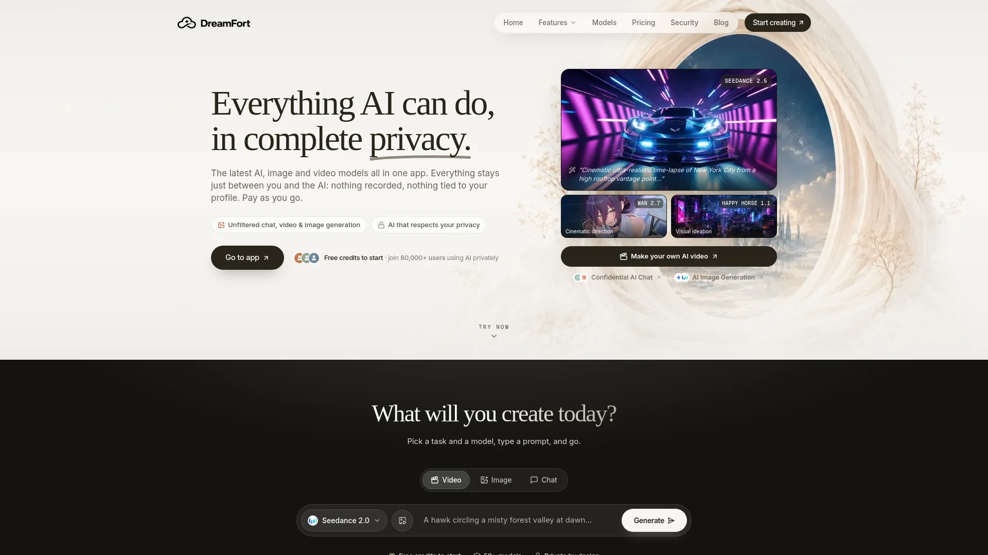 DreamFort product preview