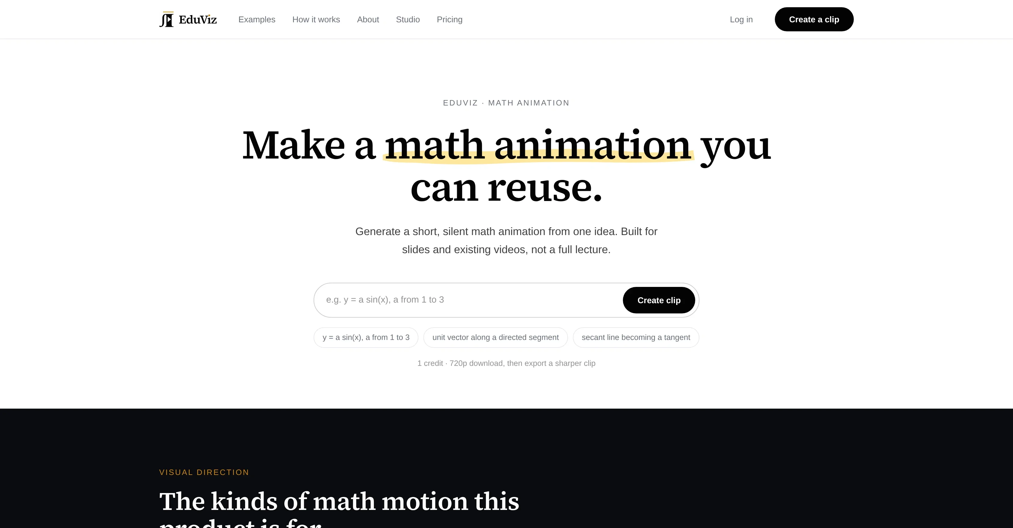 EduViz product preview
