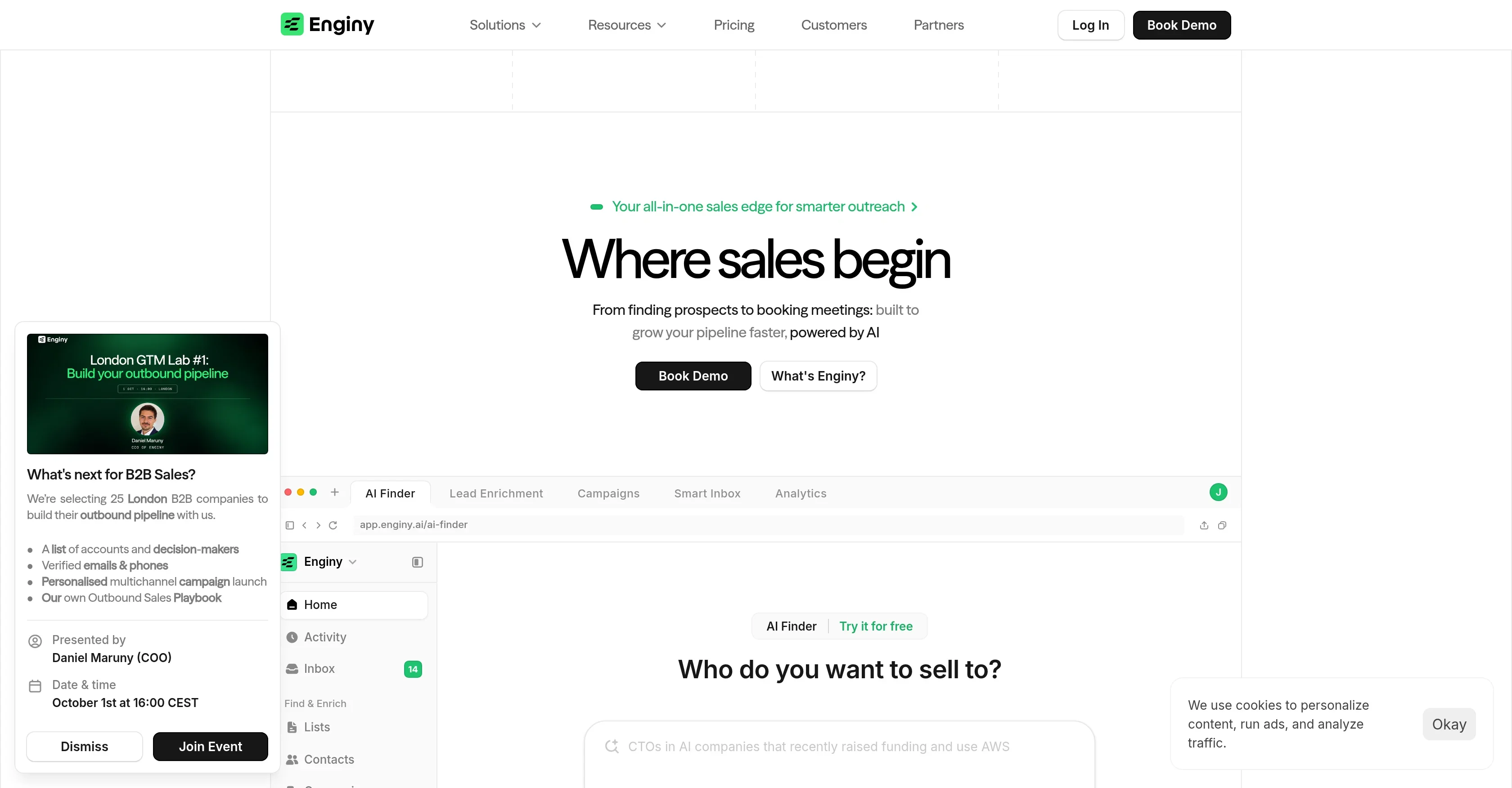 Enginy product preview