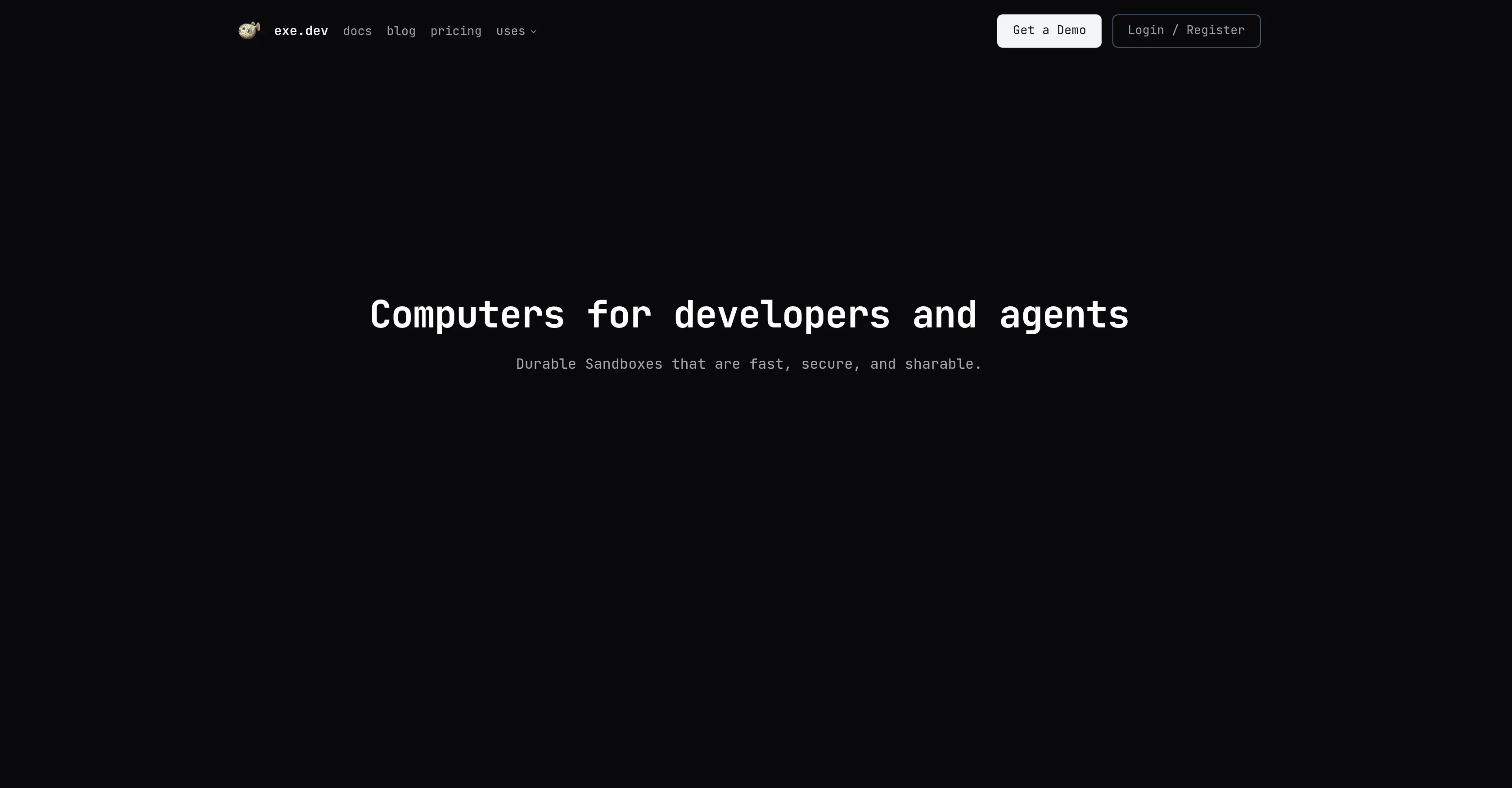 exe.dev product preview