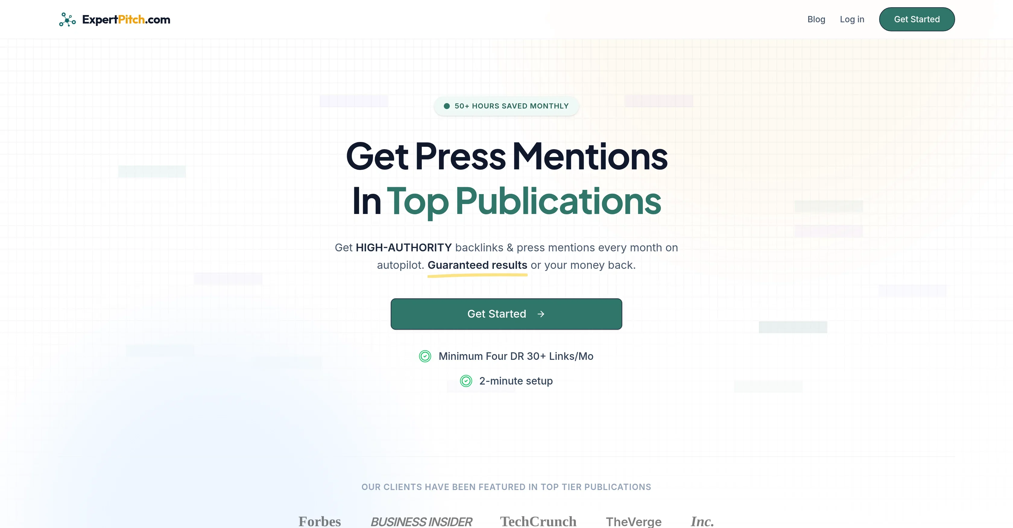 ExpertPitch.com product preview