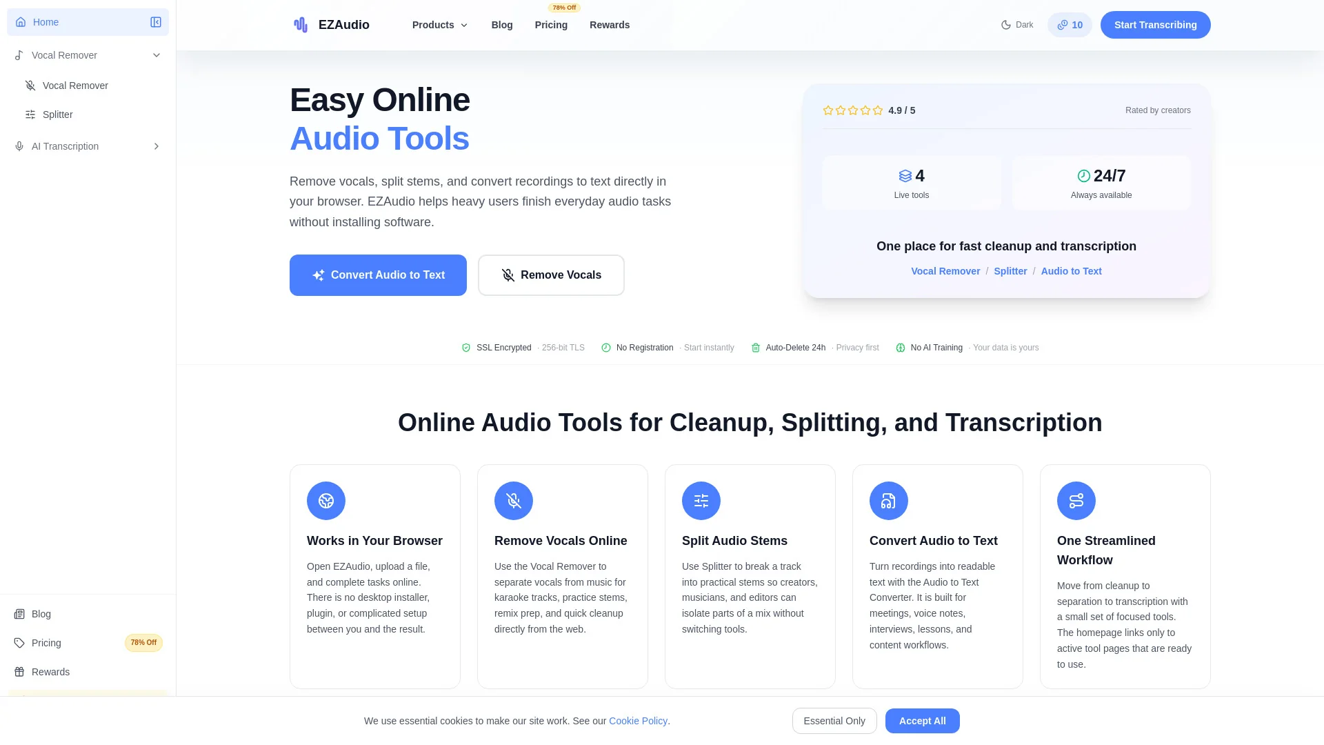 EZAudioIO product preview