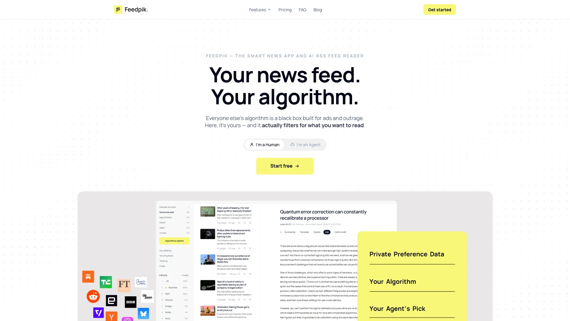 Feedpik product preview