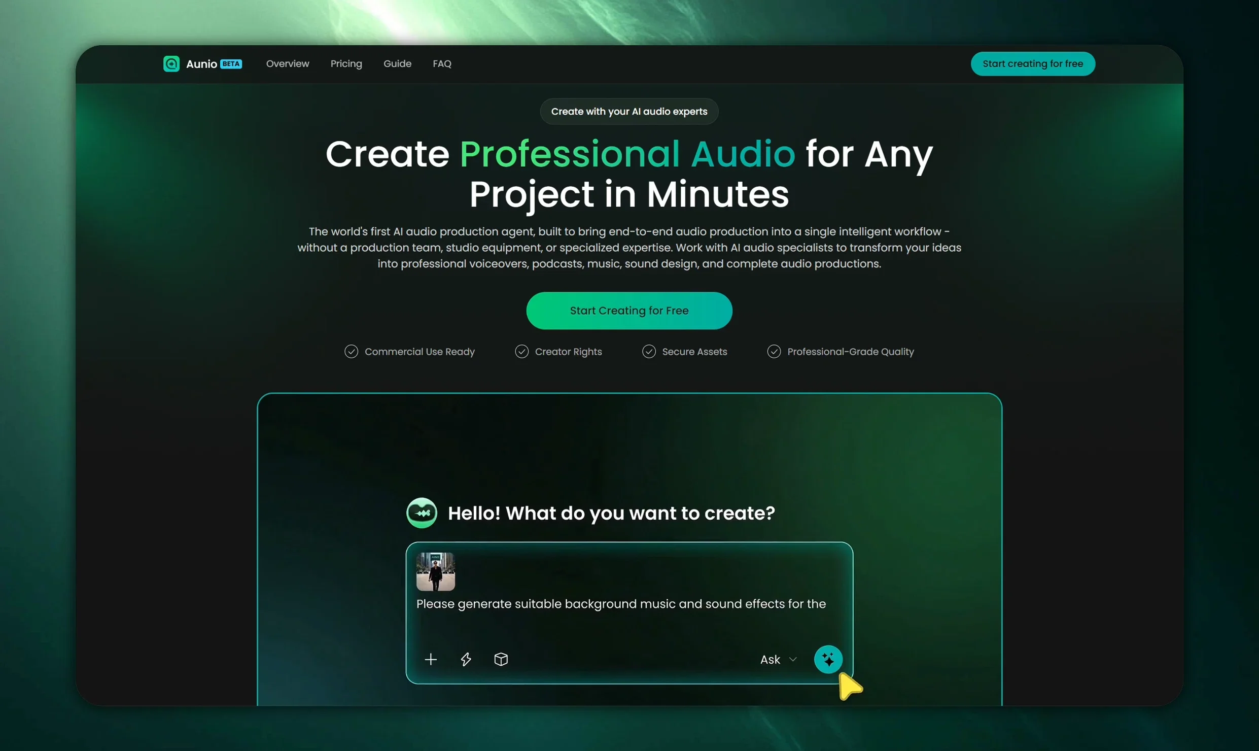 FineVoice Aunio product preview