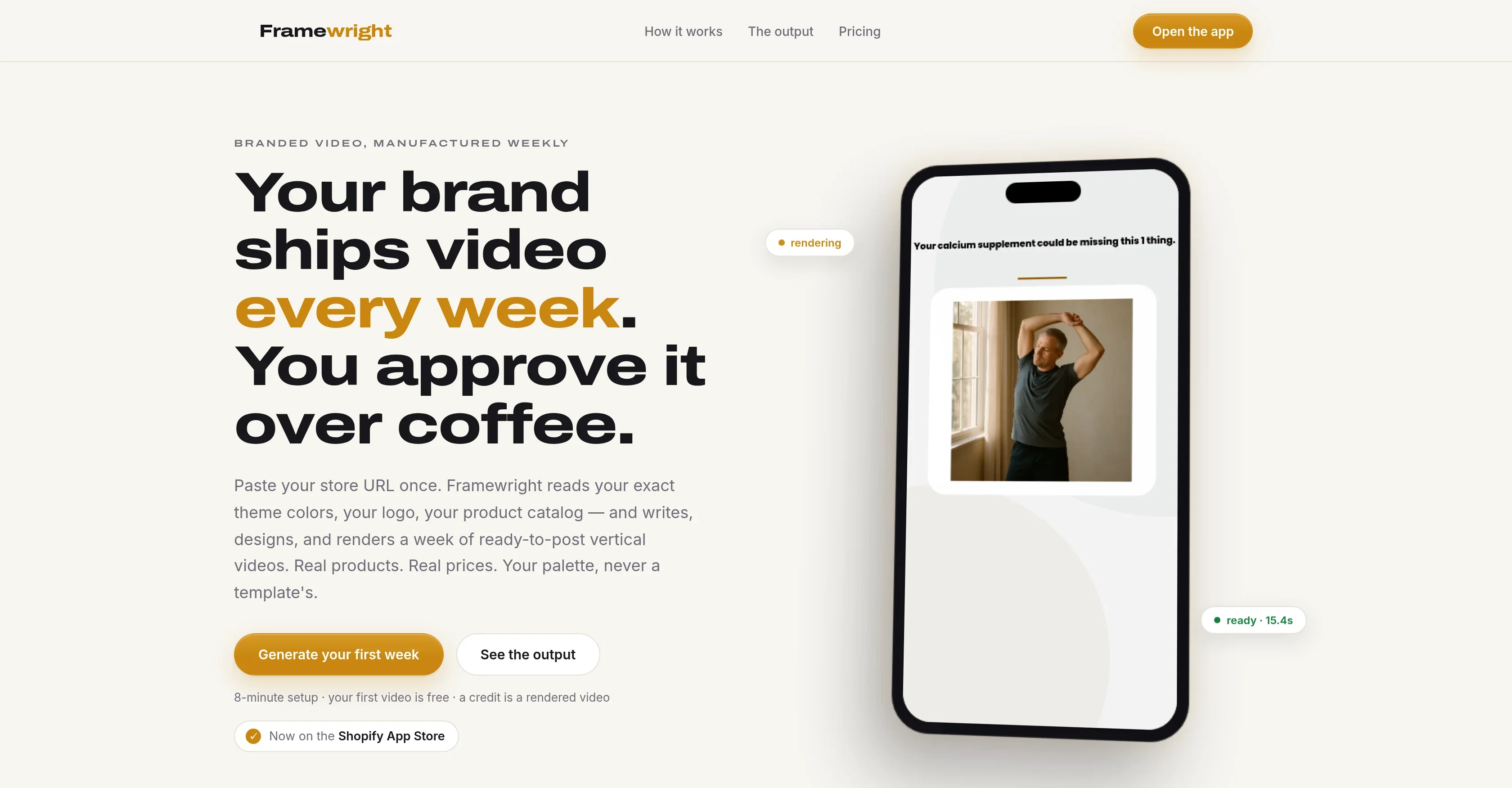 Framewright product preview
