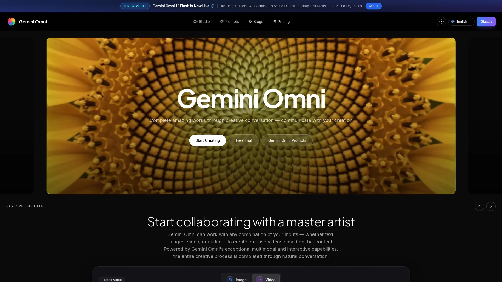 Gemini Omni product preview
