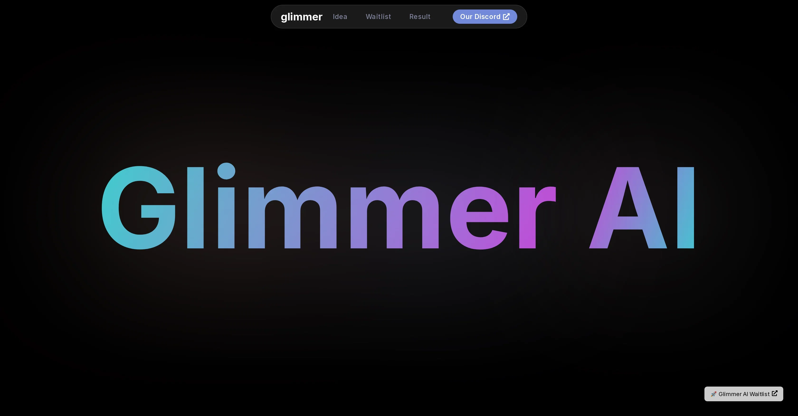 Glimmer product preview