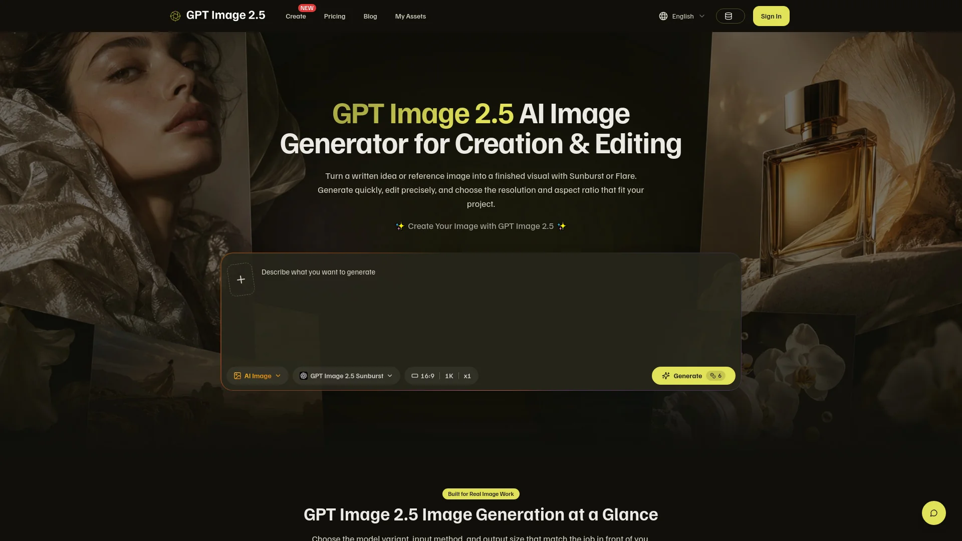 Gpt Image 2.5 product preview