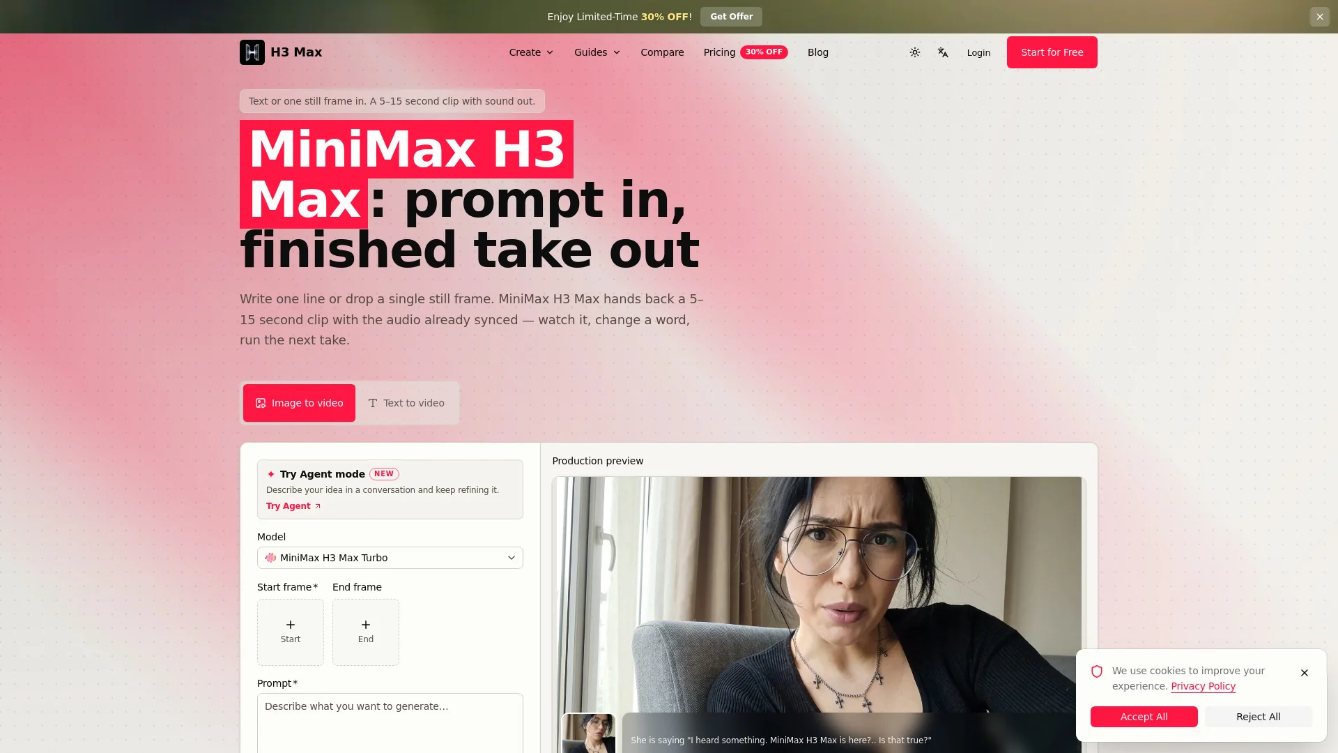 H3 Max AI product preview